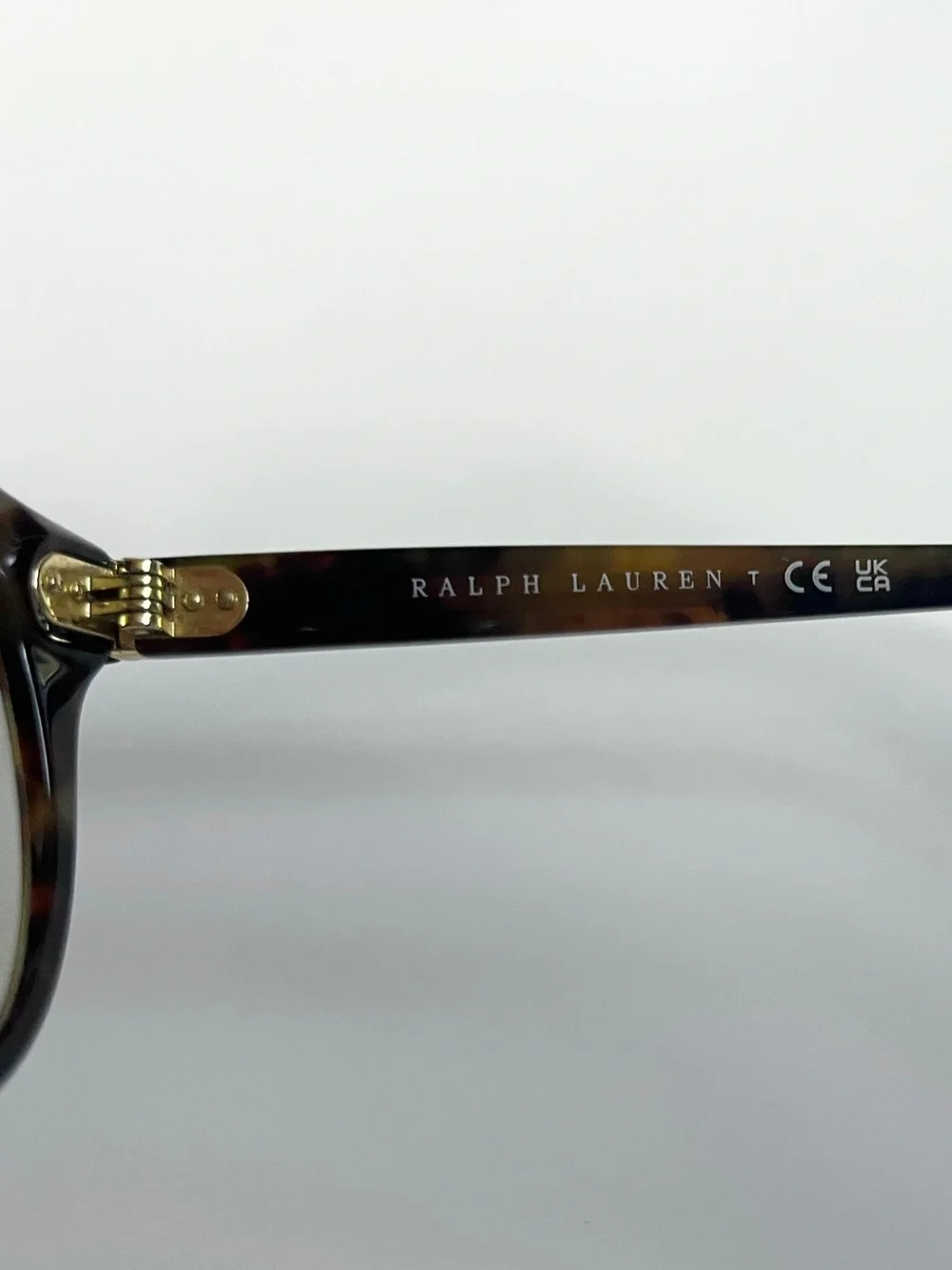 Polo Ralph Lauren Men Eyeglass Frames Shiny Brown Tortoise Shell Green PH2267